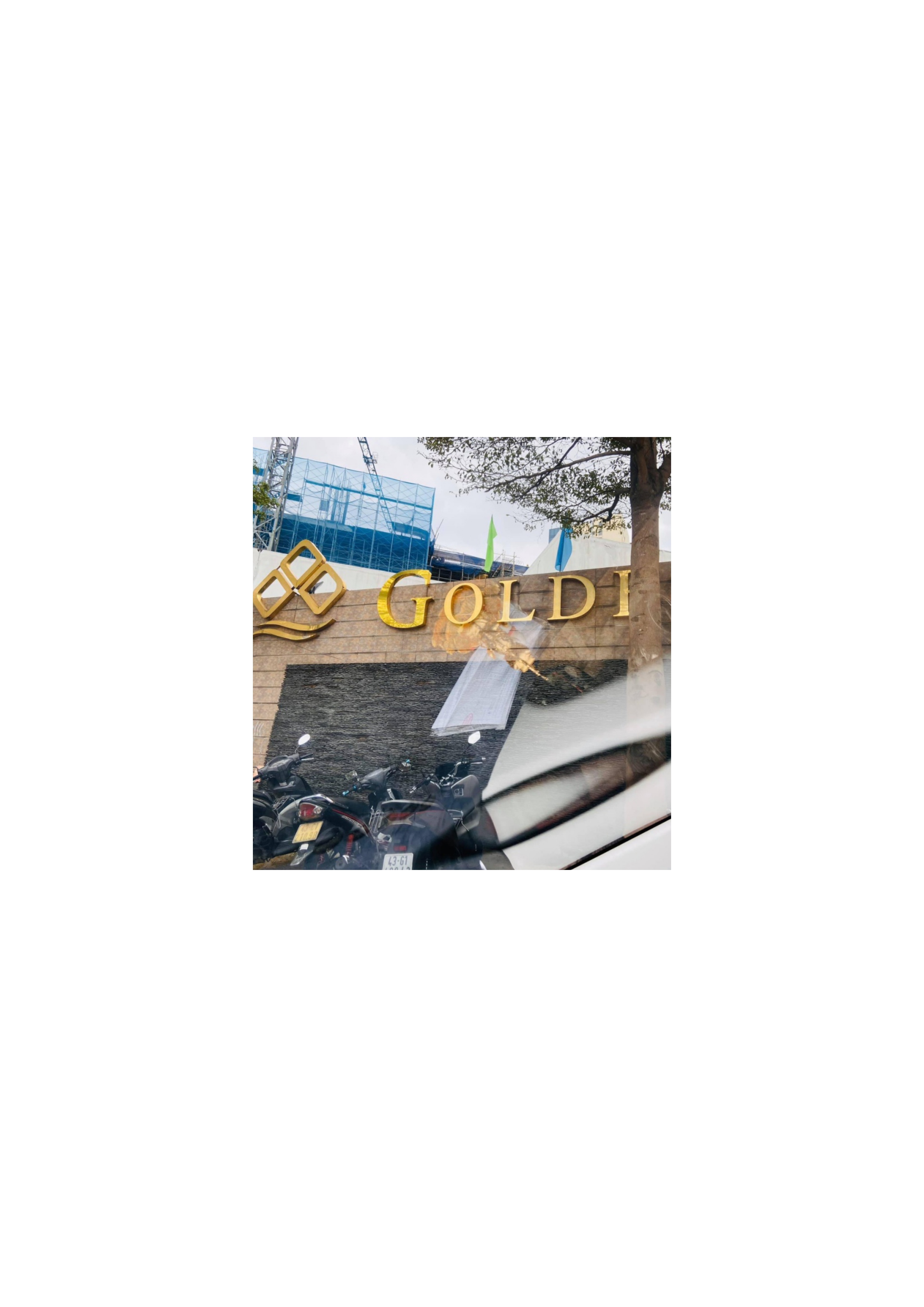Chữ Inox Golden Square